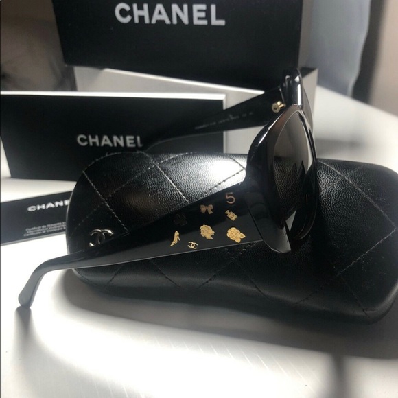 CHANEL SUNGLASSES 5123 BROWN & BLACK
